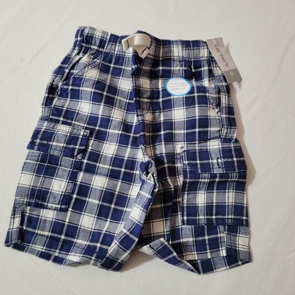 Carter's NWT 4T shorts elastic back waist with drawcord for perfect fit. - Picture 1 of 3